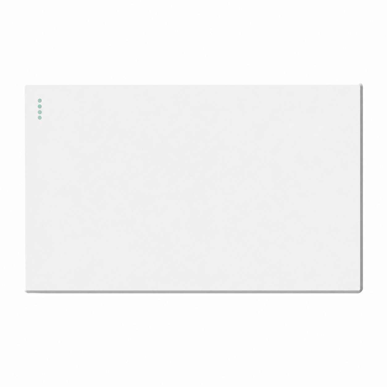 White 3 gang wall switch